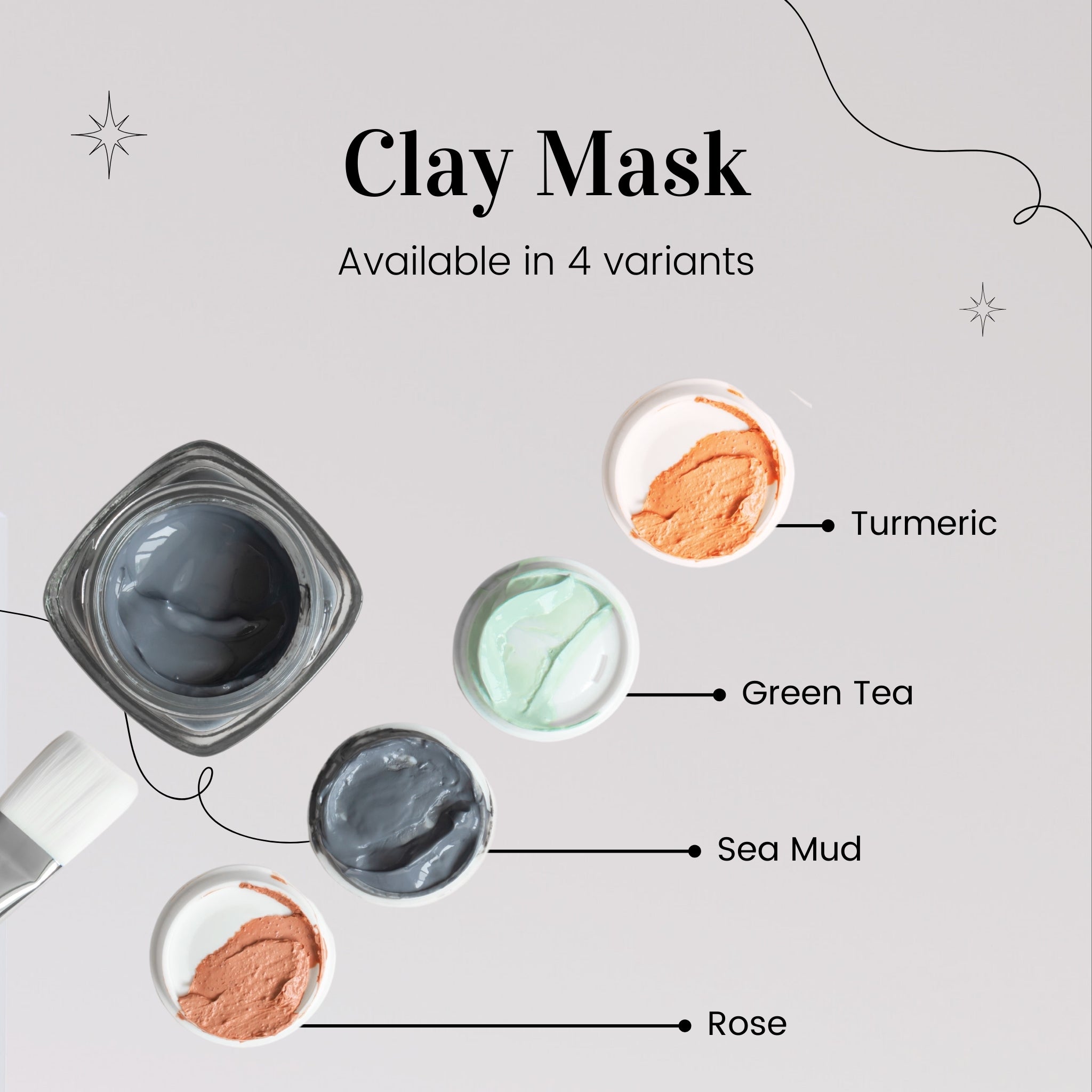 Clay Mud Mask for Moisturizing Deep Cleansing and Oil control | ZENITH CART