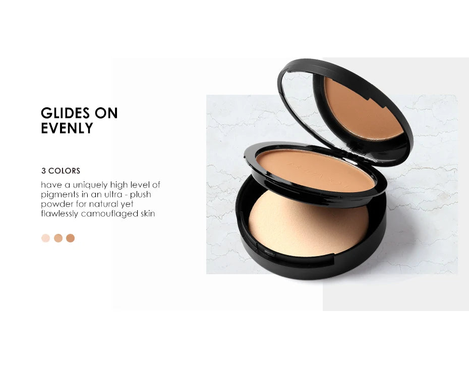 Oil-Control Natural Foundation Pressed Powder - Flawless Matte Finish - Zenith Cart