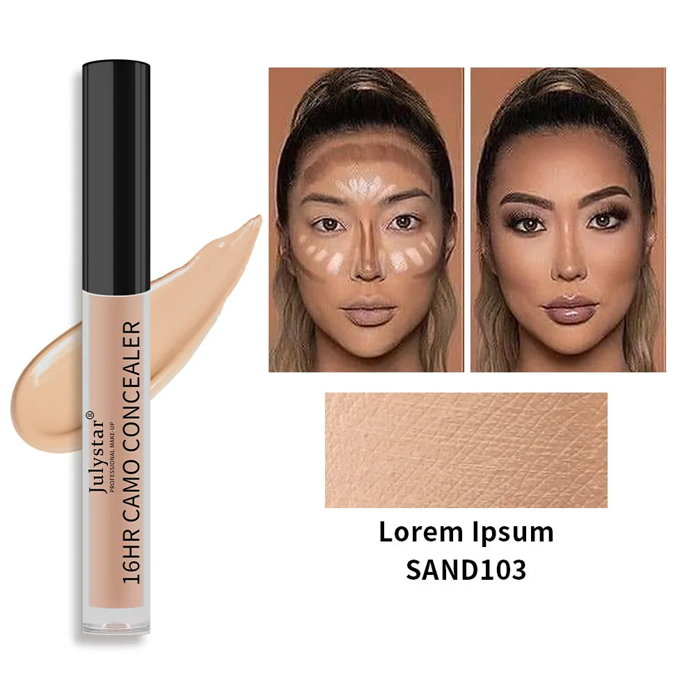 Ultimate 6-Color Liquid Concealer_Full Coverage & Moisturizing Formula - Zenith Cart