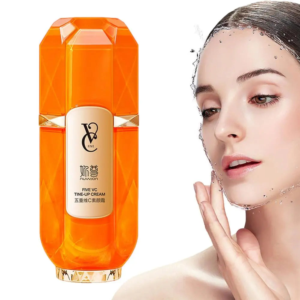 Multi-Vitamin C Natural Make-up Cream_Brightening,Hydrating - Zenith Cart