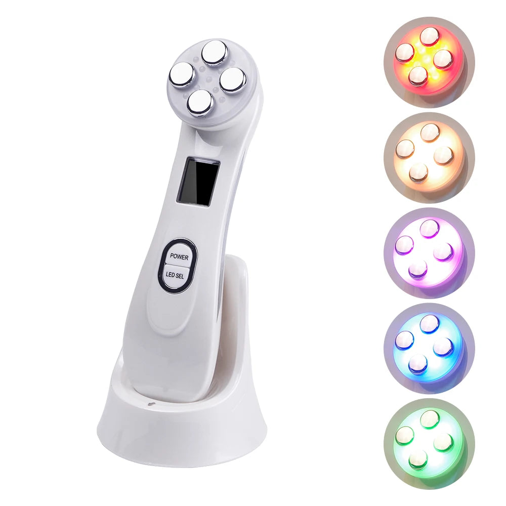 EMS Face Lifting Machine – Microcurrent Skin Firming & LED Beauty Device - Zenith Cart