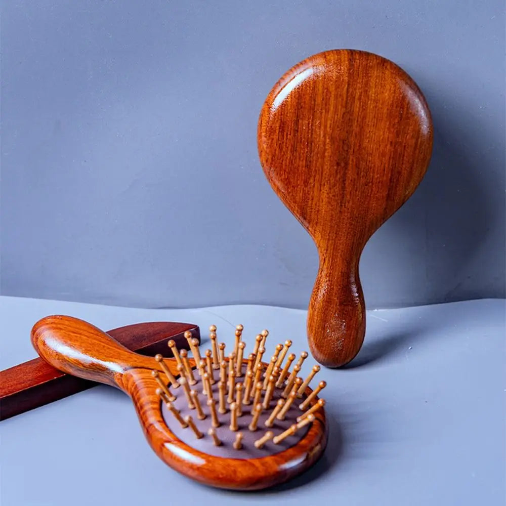 Wood Air Cushion Hair Comb – Anti-Static Handmade Brush - Zenith Cart