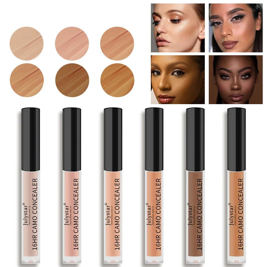 Ultimate 6-Color Liquid Concealer_Full Coverage & Moisturizing Formula - Zenith Cart