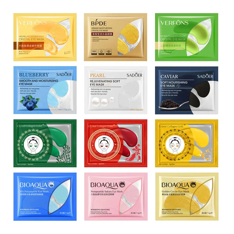 BIOAQUA Collagen Eye Mask-Korean skincare eye patches - Zenith Cart