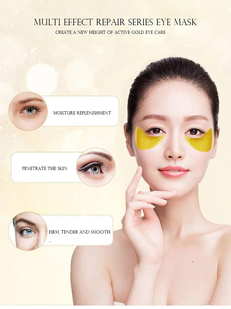 BIOAQUA Collagen Eye Mask-Korean skincare eye patches - Zenith Cart