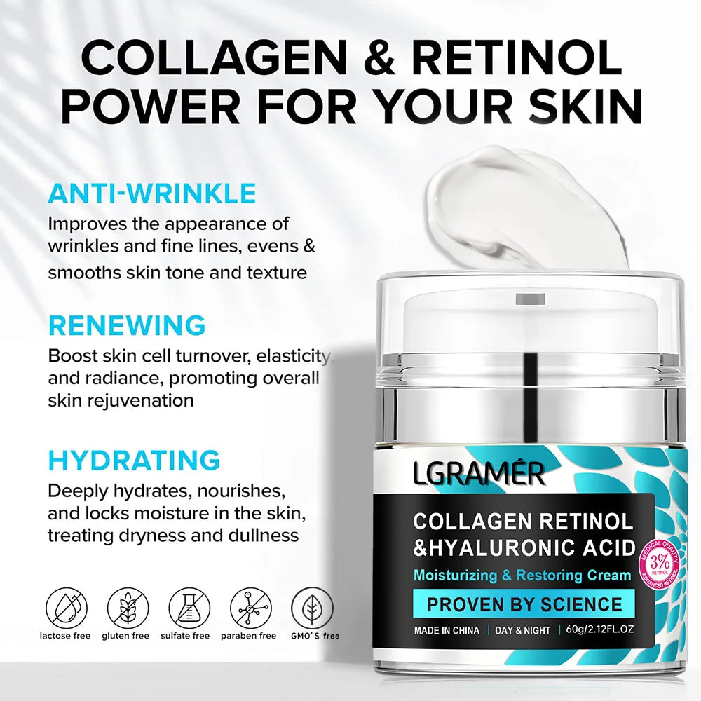 Hyaluronic Acid & Retinol Face Cream| ZENITH CART - Zenith Cart