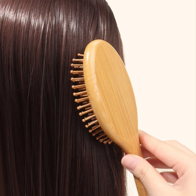 Premium Wooden Bamboo Comb for Baby Massage & Hair Care - Zenith Cart