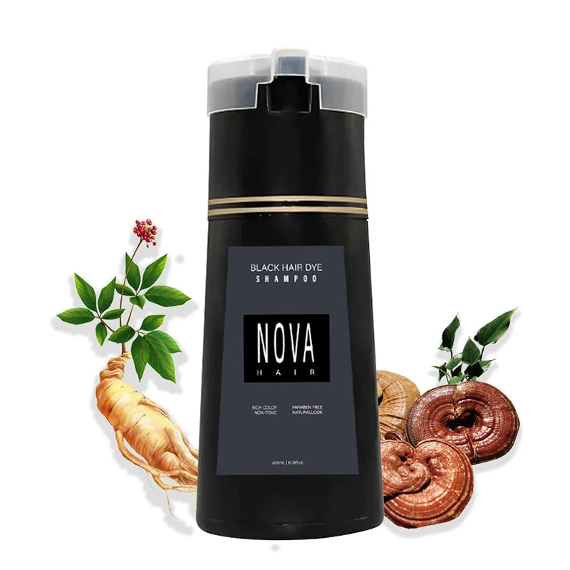 Nova Instant Hair Coloring Shampoo: Fluffy Texture, Stunning Color - Zenith Cart