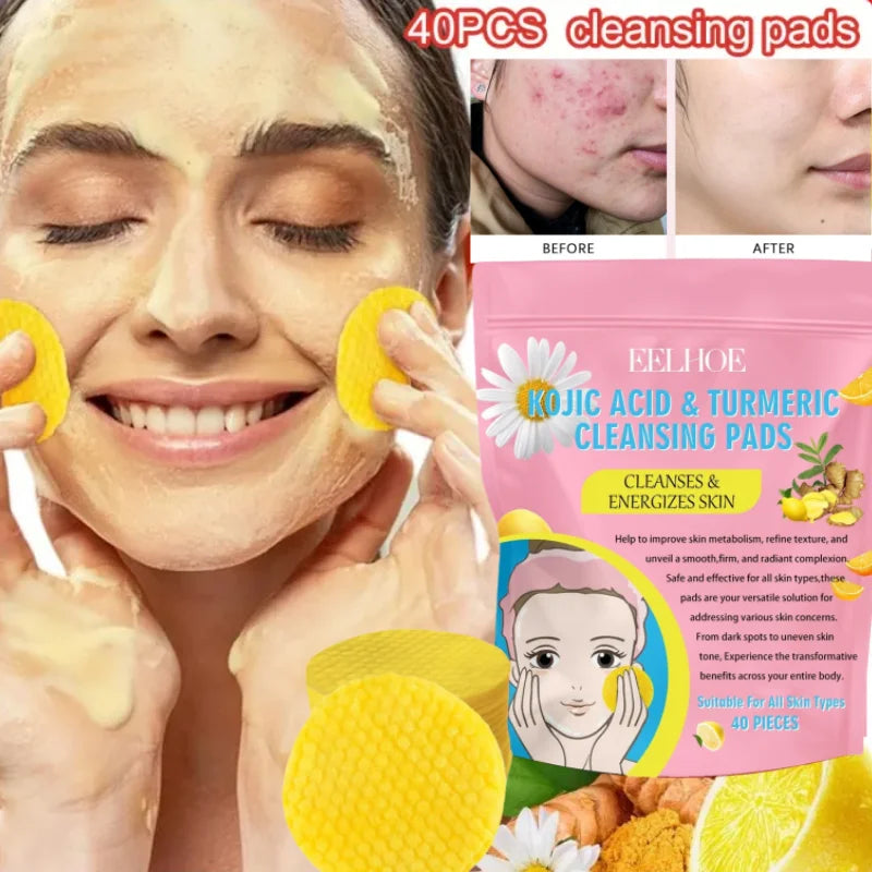 Face Cleansing Sponges – Kojic Acid face Pads - Zenith Cart