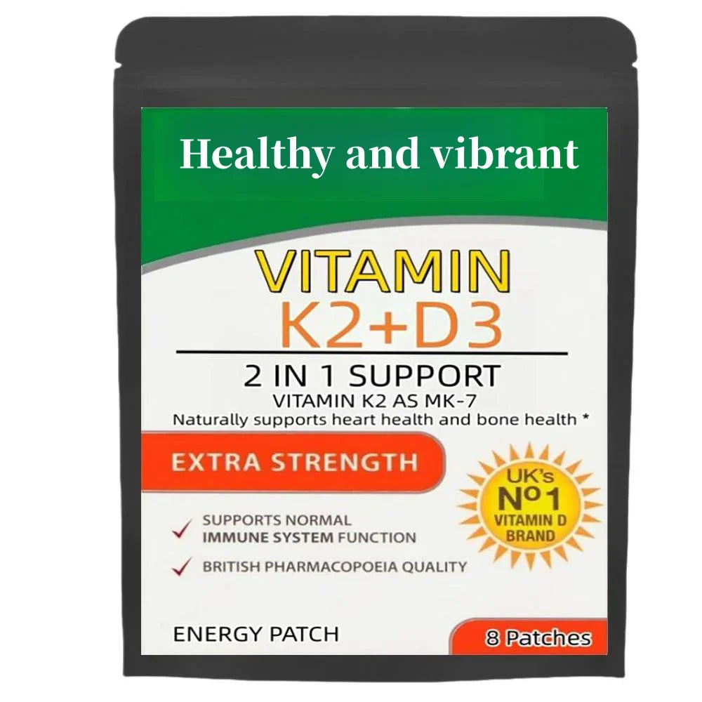 Vitamin D3 & K2 Supplement Softgels Health patches - Zenith Cart