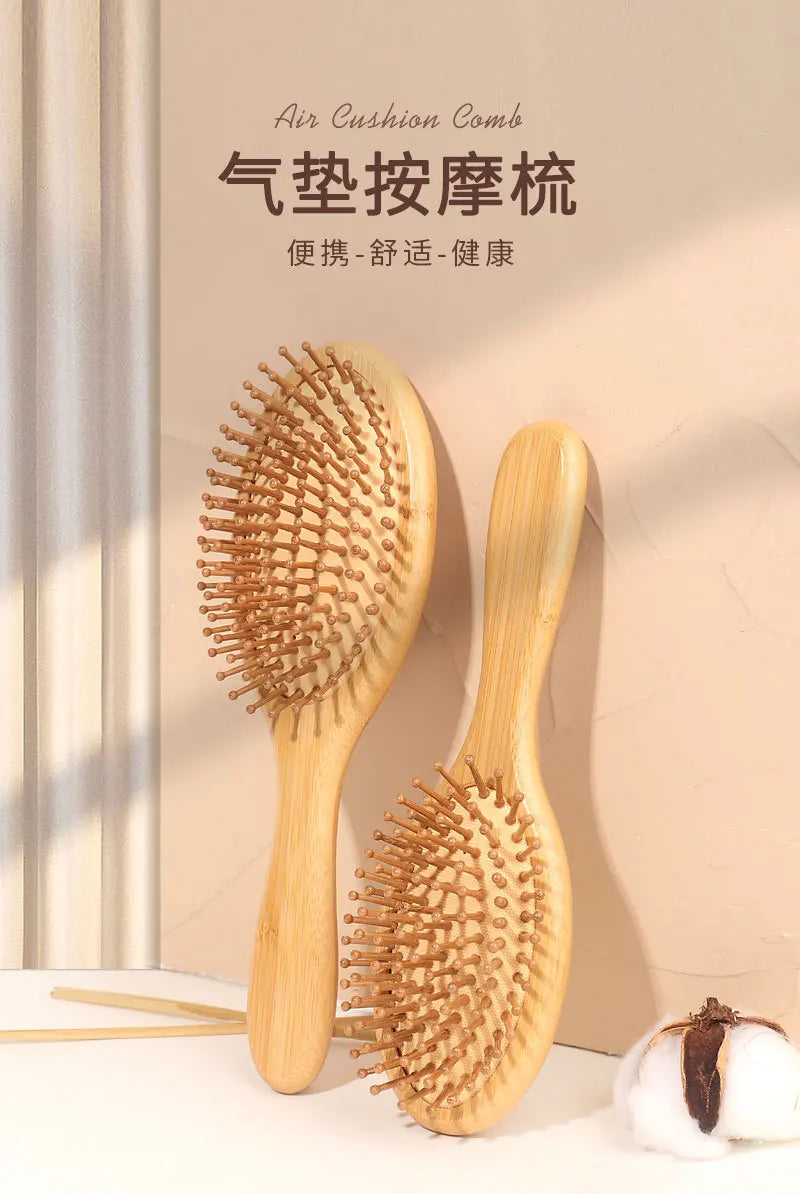 Premium Wooden Bamboo Comb for Baby Massage & Hair Care - Zenith Cart