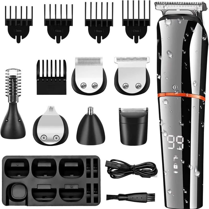 11-in-1 Multi Hair Trimmer – Beard, Nose & Body Grooming Kit - Zenith Cart