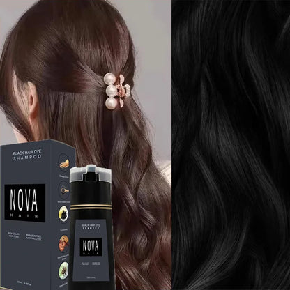 Nova Instant Hair Coloring Shampoo: Fluffy Texture, Stunning Color - Zenith Cart