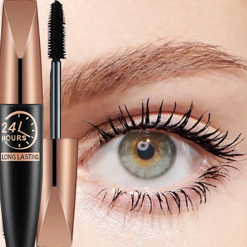 5D Waterproof Mascara – Lengthen & Volumize Black Silk Lashes - Zenith Cart