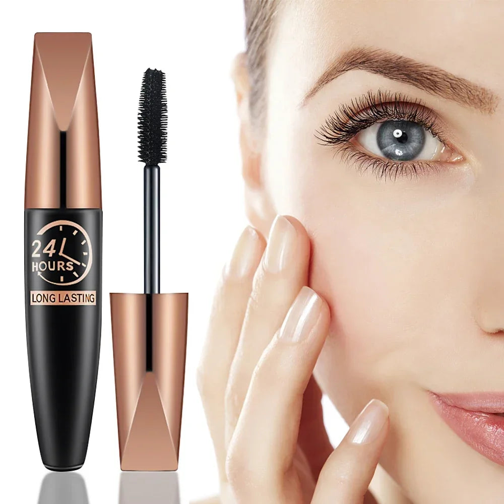 5D Waterproof Mascara – Lengthen & Volumize Black Silk Lashes - Zenith Cart