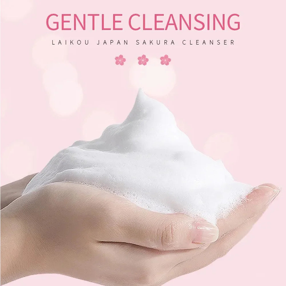 Sakura Deep Clean Foam Face Wash – Oil-Free Radiance - Zenith Cart