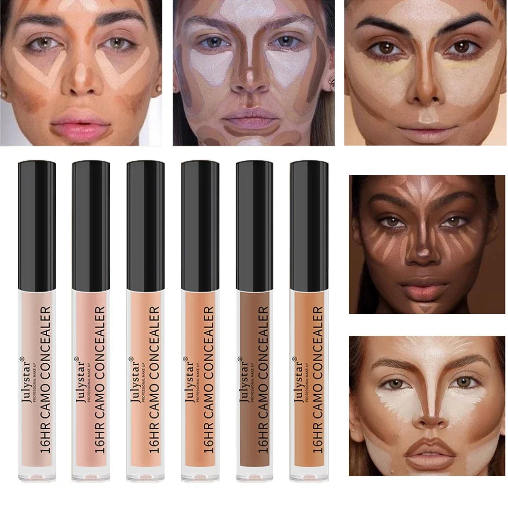 Ultimate 6-Color Liquid Concealer_Full Coverage & Moisturizing Formula - Zenith Cart