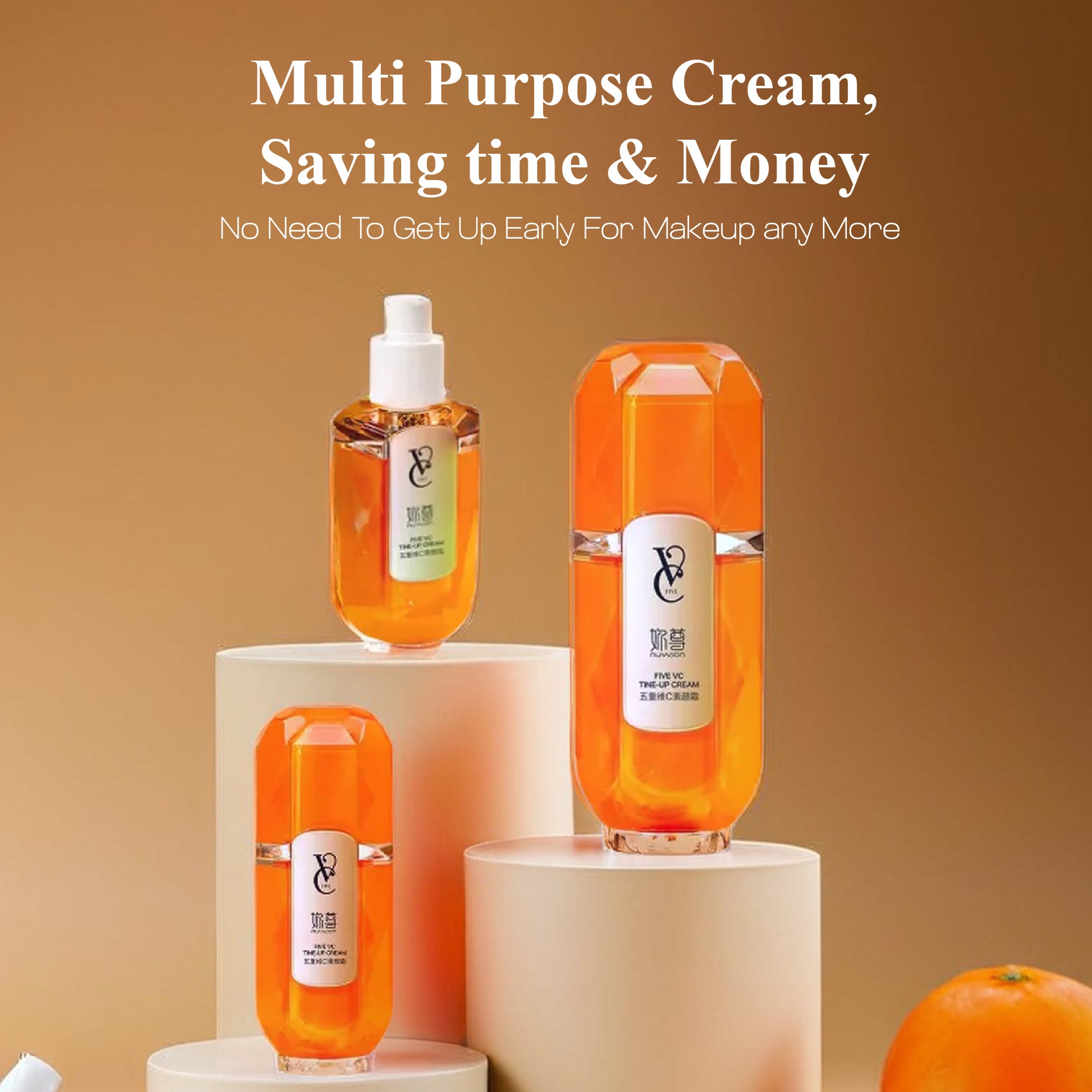 Multi-Vitamin C Natural Make-up Cream_Brightening