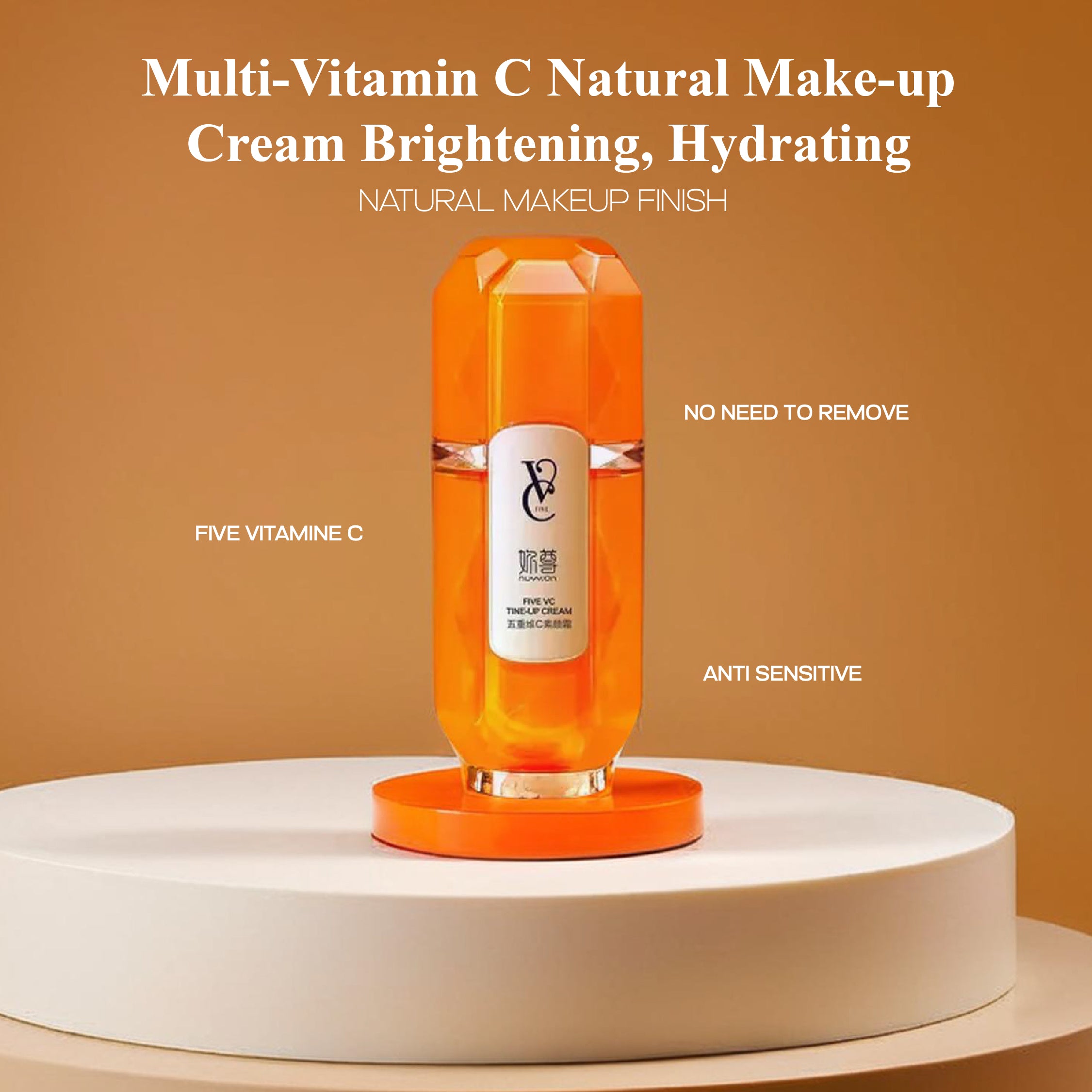 Multi-Vitamin C Natural Make-up Cream_Brightening